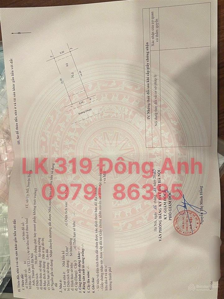 Shophouse liên kề 319 calyx residence. uy nỗ đông anh  dãy 1.2 trục chính kinh doanh đường cổ loa