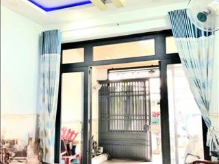 Lê thúc hoạch nối dài  hẻm nhựa 8m thông  nhà mới đẹp 3 tầng 4pn