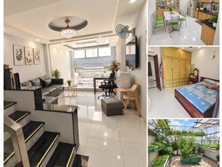 Mtkd đường nhựa 11m có lề kề đầm sen  hòa bình  4*18m 4tầng 5pn có p. thờ và sân thượng trước sau