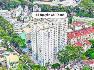 Giảm 200tr  cần bán căn góc 2pn  chung cư nguyễn chí thanh, q5