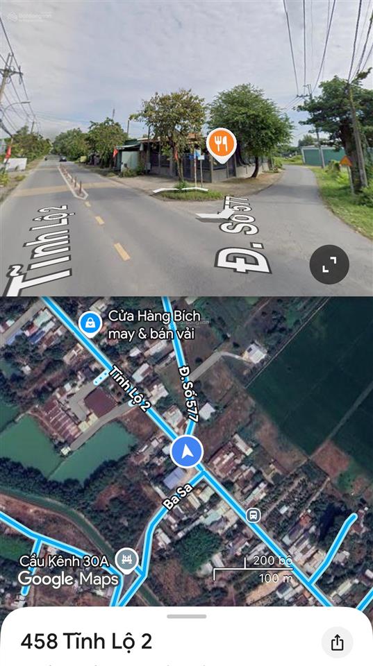 Bán rẻ nền đất thổ cư mt đường nhựa 577, trung lập hạ, củ chi, dt 10x53m, full thổ, sổ chính chủ