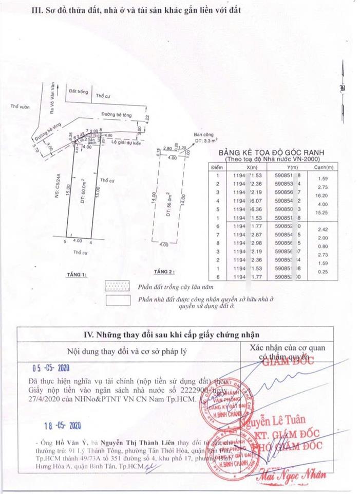 Bán nhà 1 trệt 1 lầu dtsd 119m chỉ 4.2 tỷ, 1/liên khu 45 ngay chợ bình thành, sổ hồng sang tên cc.