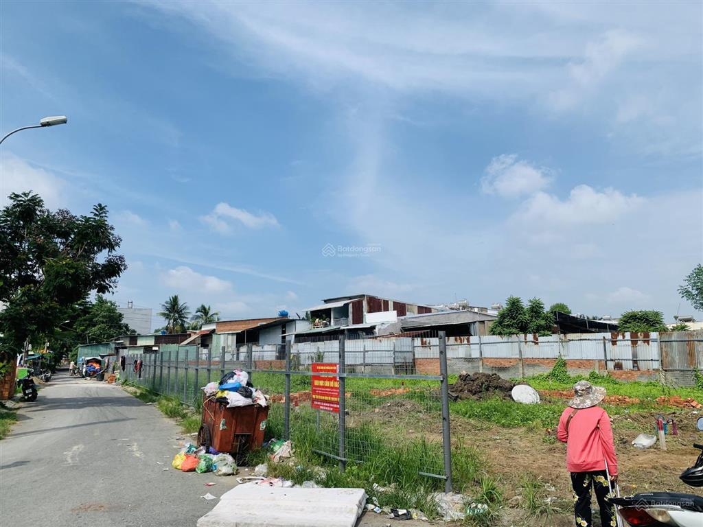 Bán đất sổ đỏ kdc phú lợi, quận 8 cũ  63m2 (5x13m)  đường nhựa 10m  full thổ cư  3,9 tỷ