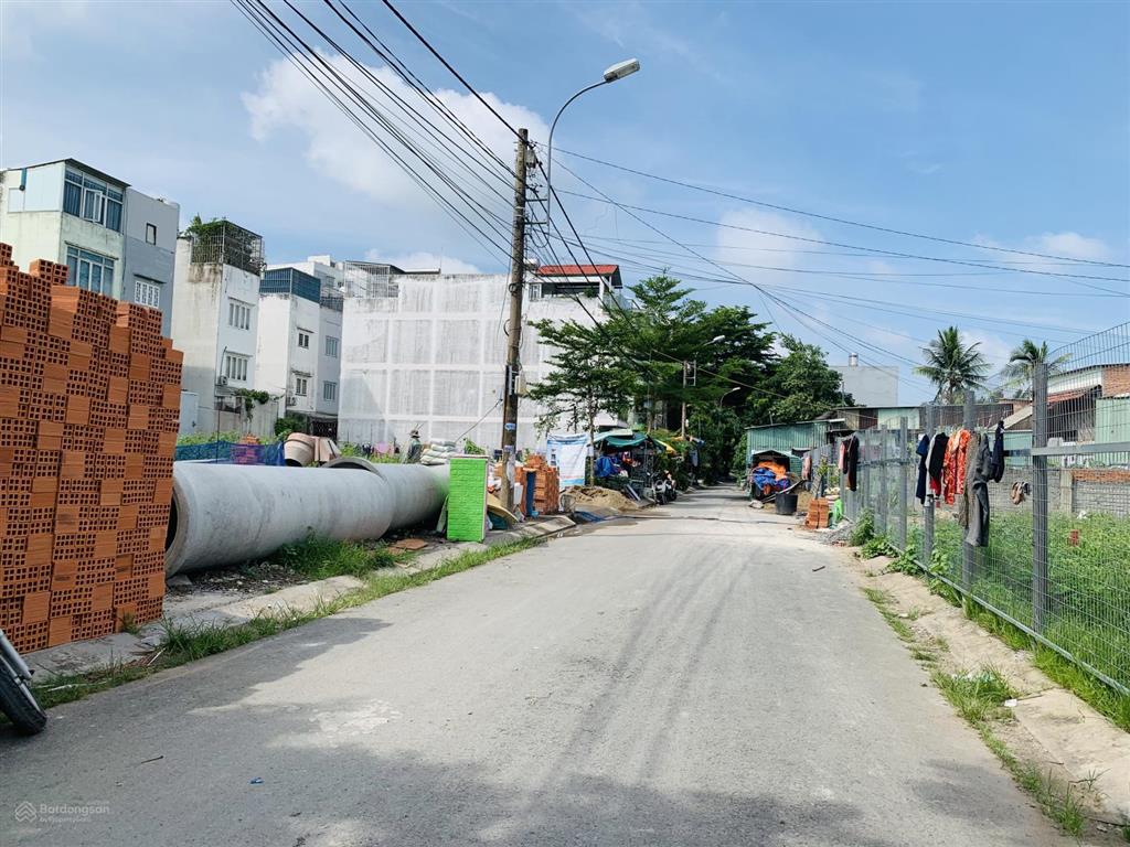 Bán đất sổ đỏ kdc phú lợi, quận 8 cũ  63m2 (5x13m)  đường nhựa 10m  full thổ cư  3,9 tỷ