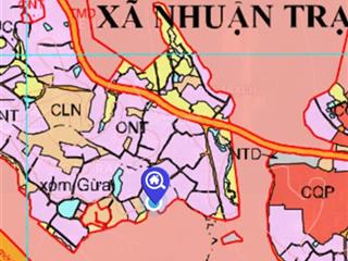 Bán đất khu công nghiệp lương sơn hoà bình dt 150m giá hơn 10tr/m sát khu công nghiệp nhuận trạch