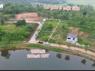 Bỏ phố về view hồ sở hữu 1.250m đất nghỉ dưỡng cực phẩm tại lương sơn hoà bình