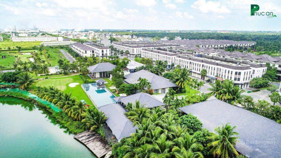 Bán nhà phố phúc an city, 2,8 tỷ, 100m2, cách vin hóc môn 2km