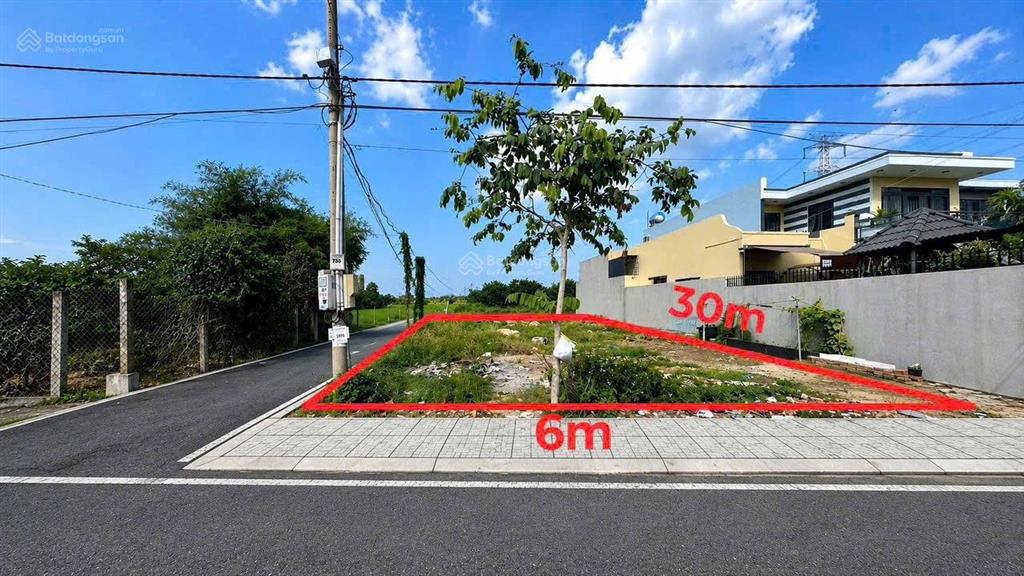Chủ bung lô góc 6m x 30m sổ hồng riêng đầu tư kinh doanh buôn bán ngay hương lộ 9 tân triều