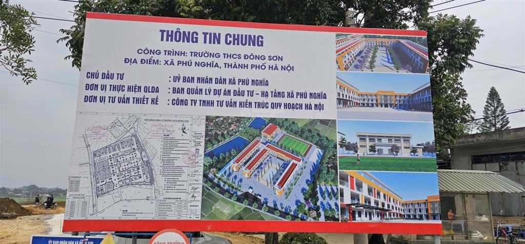 Đất phú nghĩa vị trí đẹp, đường thông mặt tiền rộng