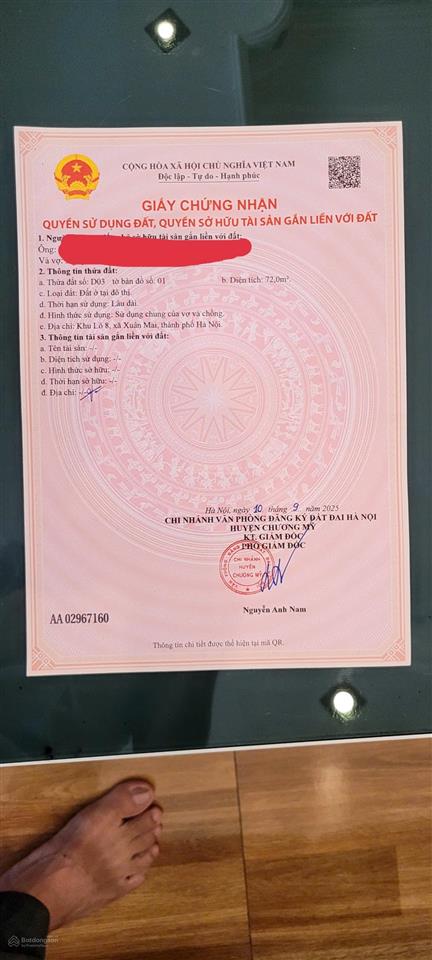 Em cần tiền cắt lỗ lô đất khu đấu giá chợ cá  đất làn 2 ql 21a