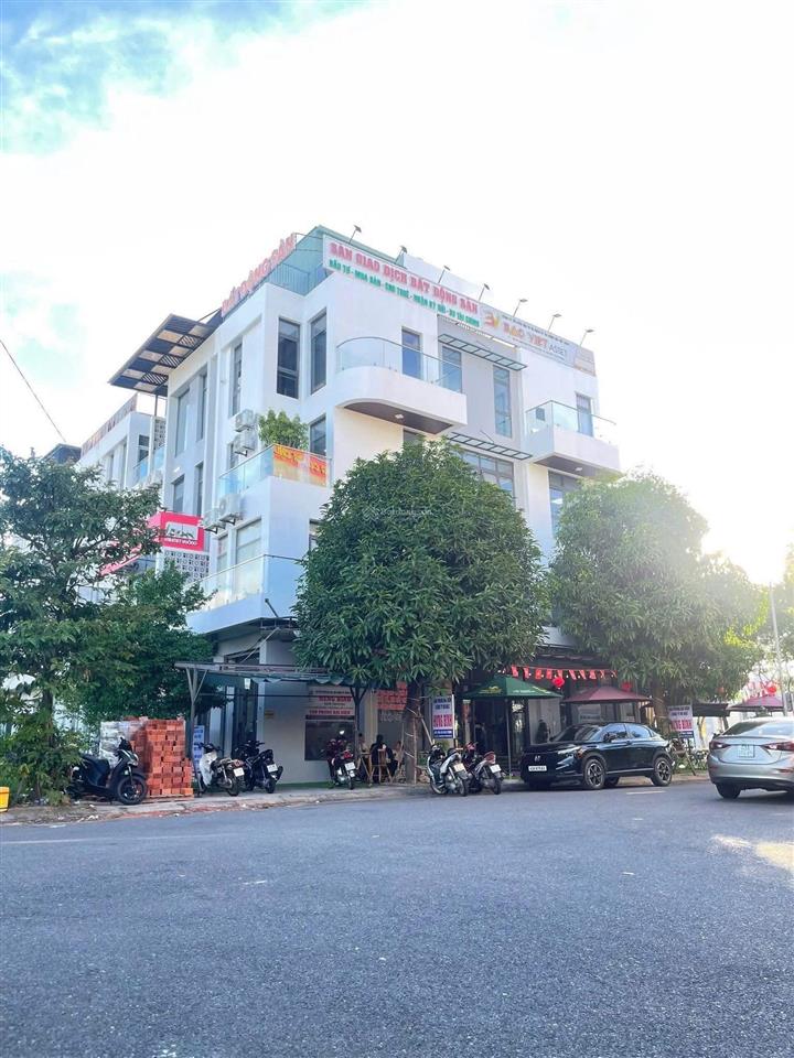 Shophouse 4 tầng lô góc 136.4m2 ngang 7m đường 60m nguyễn sinh sắc & mặt đường 10m5 vị trí cực đẹp