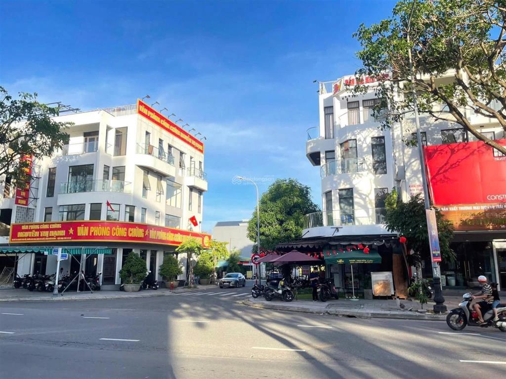 Shophouse 4 tầng lô góc 136.4m2 ngang 7m đường 60m nguyễn sinh sắc & mặt đường 10m5 vị trí cực đẹp