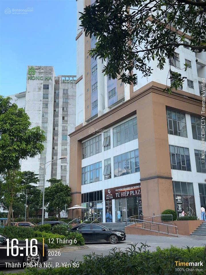 Cần bán nhanh căn 3pn chung cư tứ hiệp plaza, tầng trung hướng mát, sổ đỏ sẵn đồ  6,75 tỷ