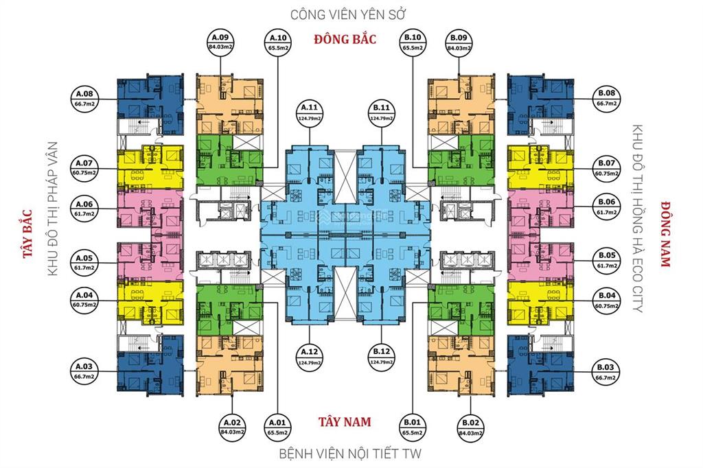Cho thuê căn 2pn giá 7,5tr đủ đồ chung cư tứ hiệp plaza  nhà mới, sạch sẽ, ổn định lâu dài