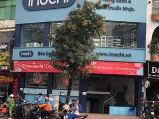 Cho thuê nhà mặt phố phạm tuấn tài, 2 mặt tiền 11m, kinh doanh mô hình sạch sẽ , nhà đẹp vuông vắn