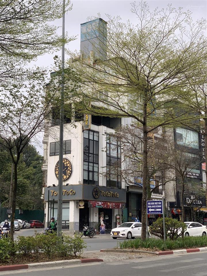 Cho thuê nhà mặt phố nguyễn hy quang mặt tiền lô góc 10m diện tích 60m x 4 tầng cf thời trang tóc