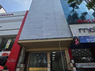 Cho thuê nhà mặt phố kim mã diện tích 90m2 x 6 tầng có hầm mặt tiền 8m thông sàn thang máy nhà đẹp