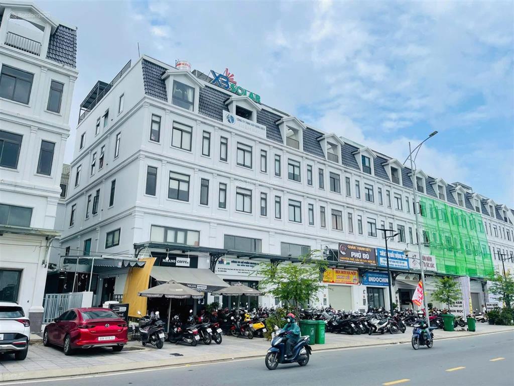Cho thuê cặp shophouse giá hời 10x20, mt song hành, giá 55tr/th.