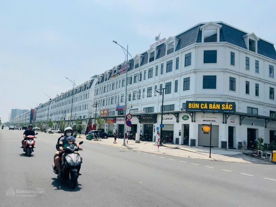 Cho thuê cặp shophouse giá hời 10x20, mt song hành, giá 55tr/th.