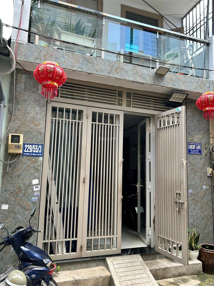 Nhà giá tốt 229/55 tây thạnh, dt xây dựng 56,4m2, nhà mới 2 tầng, giá 4,9 tỷ (tl)