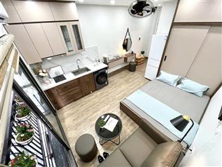 Bán toà chdv kim mã ngõ thông kd gần đh rmit, 65m2*7t tm, 18pn full nội thất, dt900tr/năm, pccc