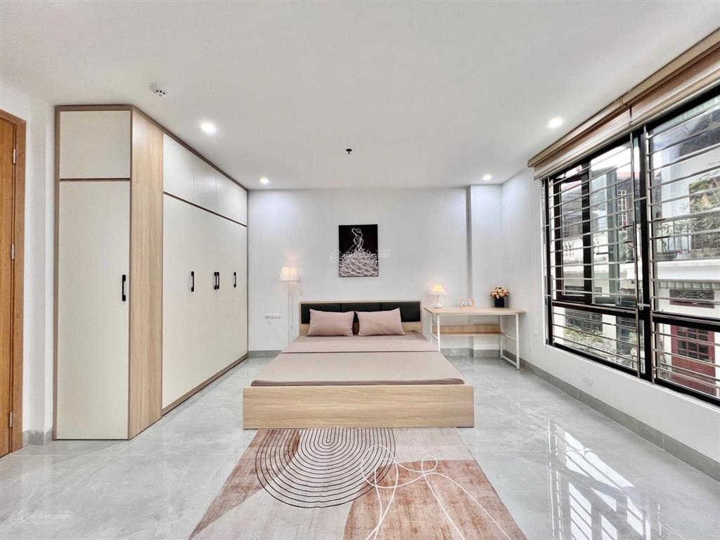 Bán tòa chdv thái thịnh thoáng trước sau 20m ra phố, ngõ thông kd gần đh công đoàn 50m2*6t 10p kk