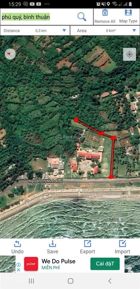 Bán gấp 1.26ha đất view biển đảo phú quý quỹ đất lớn, giá 9.8 tỷ