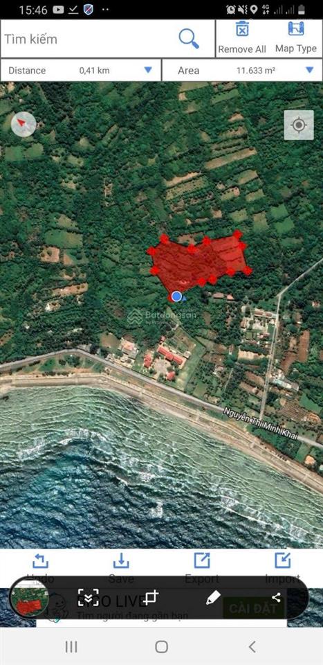 Bán gấp 1.26ha đất view biển đảo phú quý quỹ đất lớn, giá 9.8 tỷ