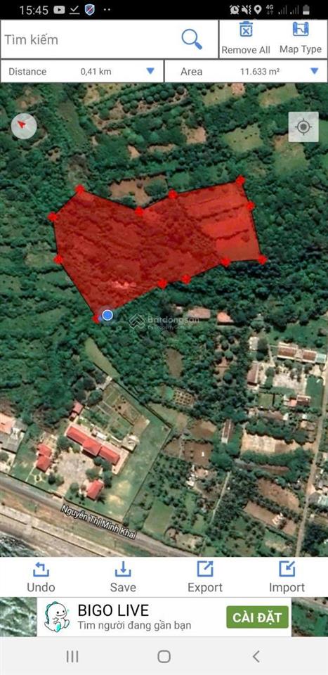 Bán gấp 1.26ha đất view biển đảo phú quý quỹ đất lớn, giá 9.8 tỷ