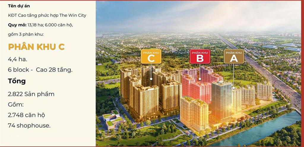 Chỉ cần 170 triệu sở hữu ngay căn hộ 2pn the win city | còn vài suất sàn chiết khấu lên tới 12%
