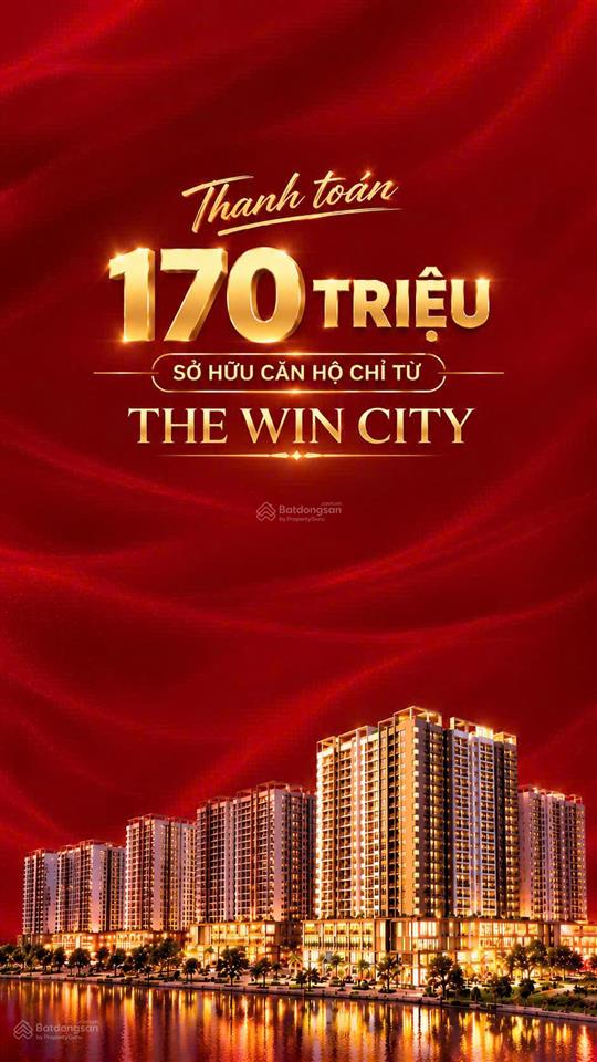 Mang tiền thuê nhà 6 triệu/tháng đi mua nhà tại the win city tặng full nội thất cơ bản & 2 năm pql
