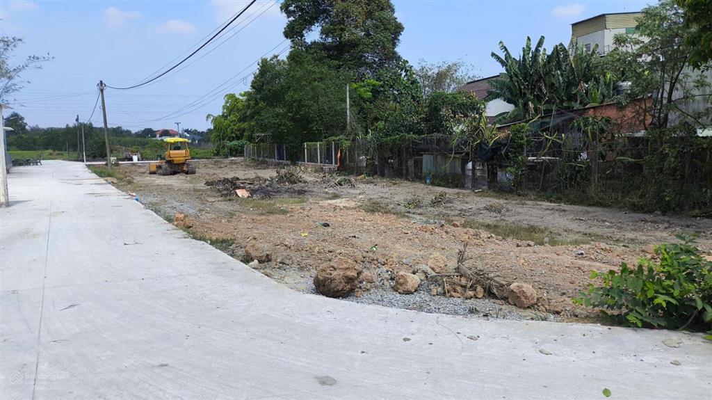 Bán đất tân an hội, củ chi  gần vinomes hóc môn  sổ hồng riêng  giá tốt đầu tư