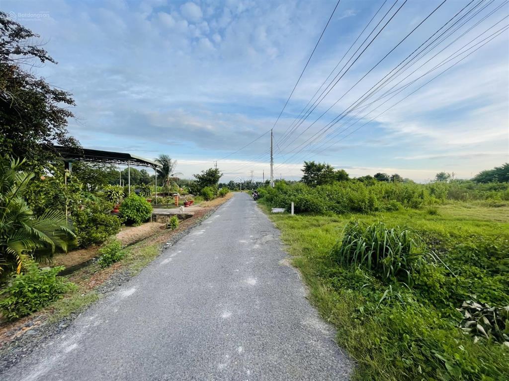 Chủ bán gấp 270m2 đất (160m2 thổ) trảng bàng, một sẹc nhựa lớn, sổ riêng  450 triệu