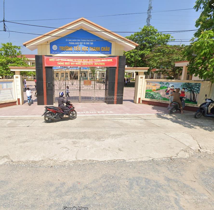Tin chính chủ  phân lô vỉa hè công an thanh châu 127m2 view công viên, hh 100tr