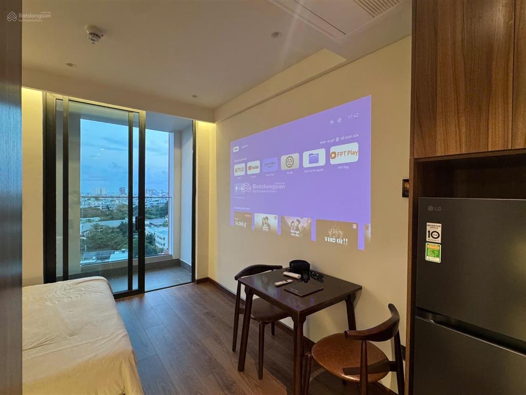 Cho thuê studio, 30m2, giá siêu hời 12 triệu tại ponte  trần hưng đạo, đà nẵng