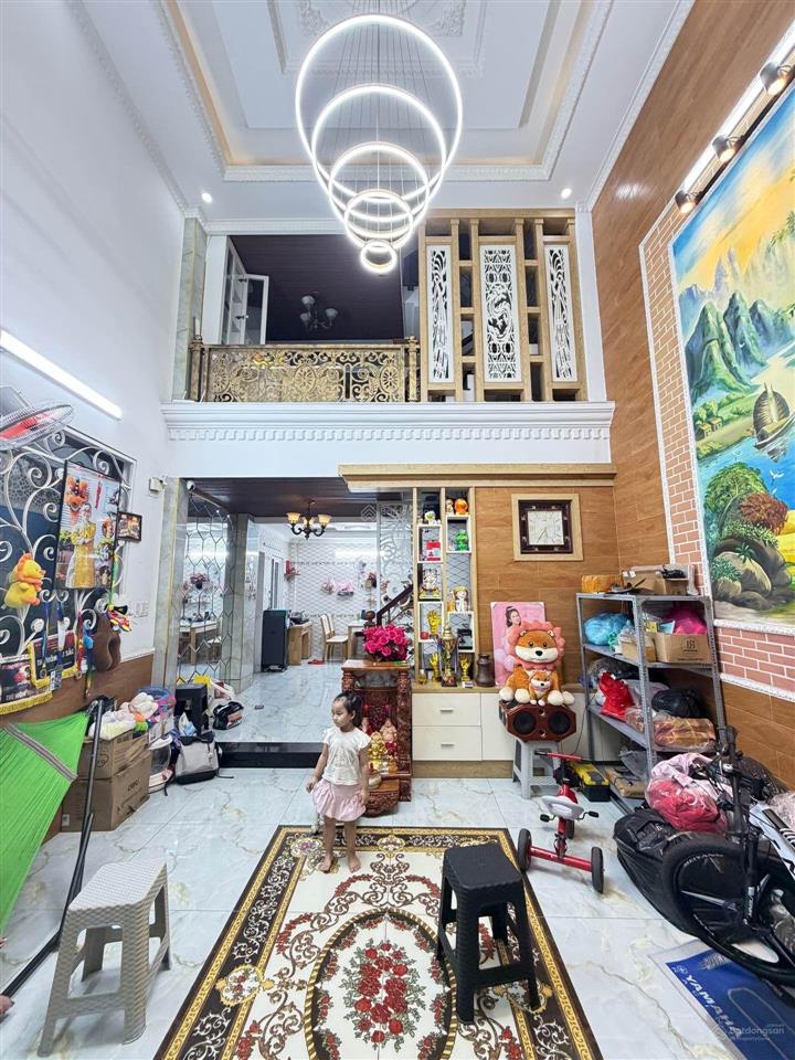 Bán nhà 5 tầng, 4,5x14m. nh 5,1m. hxh thông đối diện emart phan huy ích, p12, gò vấp. chỉ 8tỷ4.