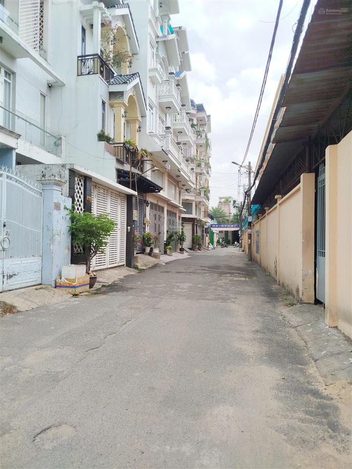 Bán nhà 4 tầng, 62m2(4x15,5m). hxh tới cửa đường lê đức thọ, phường an hội đông. chỉ 7tỷ2.