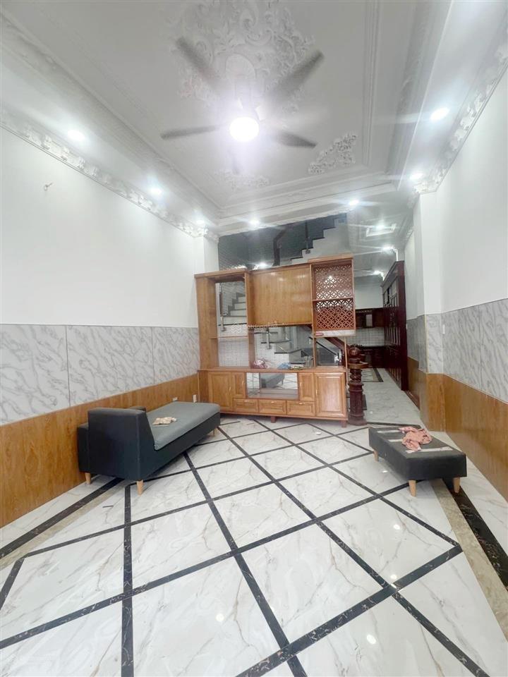 Bán nhà 4 tầng, 62m2(4x15,5m). hxh tới cửa đường lê đức thọ, phường an hội đông. chỉ 7tỷ2.