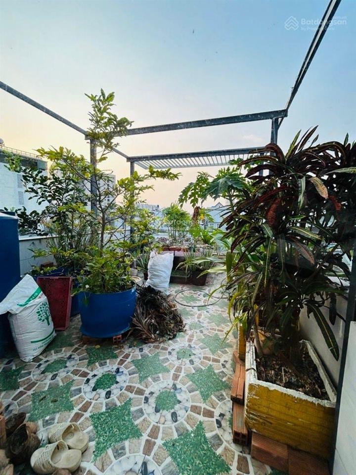 Bán nhà phan huy ích, tân bình, hẻm 8m thông, 4 tầng, 80m2 (4x20), chỉ 11 đồng hơn