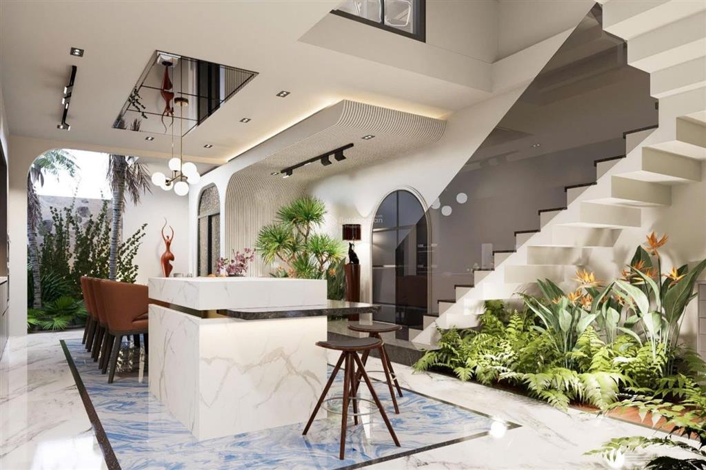 Bán nhà 5 tầng, 82m2, ngang 5,1m, xe hơi ngủ trong nhà, ngay kdc thành đô 1, quận 12. chỉ 7.x tỷ