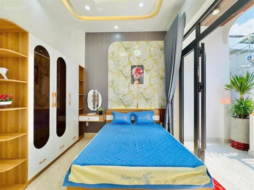 [gò vấp] nhà 3 tầng, gần 60m2, hẻm xe hơi, full nội thất ngay phạm văn chiêu. chỉ 7.x tỷ