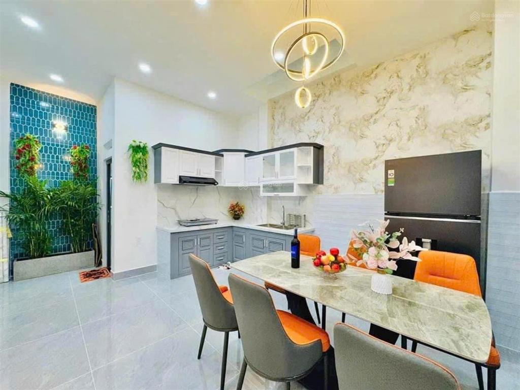 [gò vấp] nhà 3 tầng, gần 60m2, hẻm xe hơi, full nội thất ngay phạm văn chiêu. chỉ 7.x tỷ