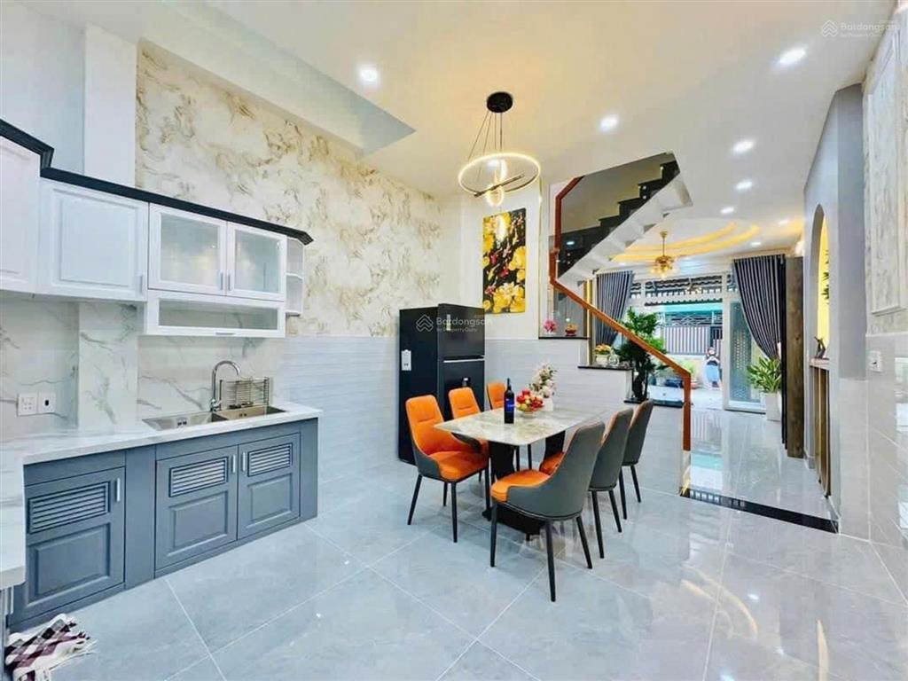 [gò vấp] nhà 3 tầng, gần 60m2, hẻm xe hơi, full nội thất ngay phạm văn chiêu. chỉ 7.x tỷ