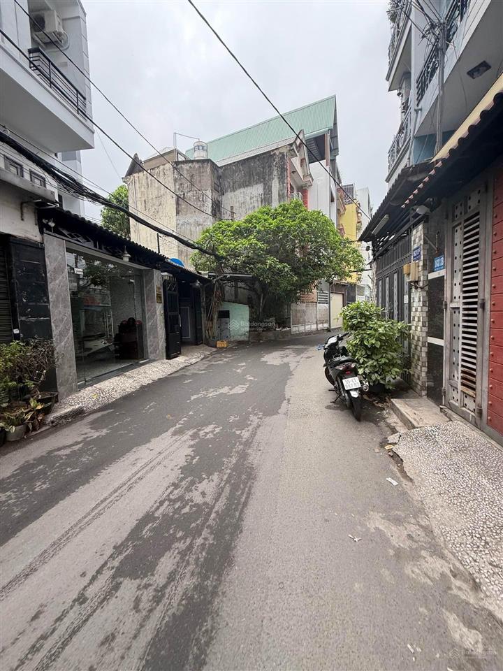 [gò vấp] bán nhà 4 tầng, hẻm 6m thông kinh doanh tốt, 4x17, sát mặt tiền bùi quang là. nhỉnh 6 tỷ