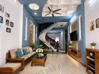 Bán gấp nhà đẹp tân bình, khu dân trí cao, 4 tầng btct, hẻm 5m, phan huy ích, 4x16m, nhỉnh 7 tỷ