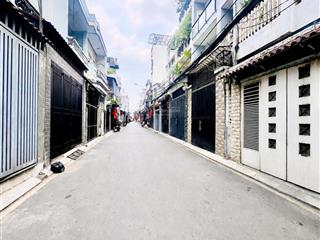 Mặt tiền hẻm 8m thông, ngang 6,3m, 2 tầng, vị trí kinh doanh tốt, phan huy ích, tân bình.