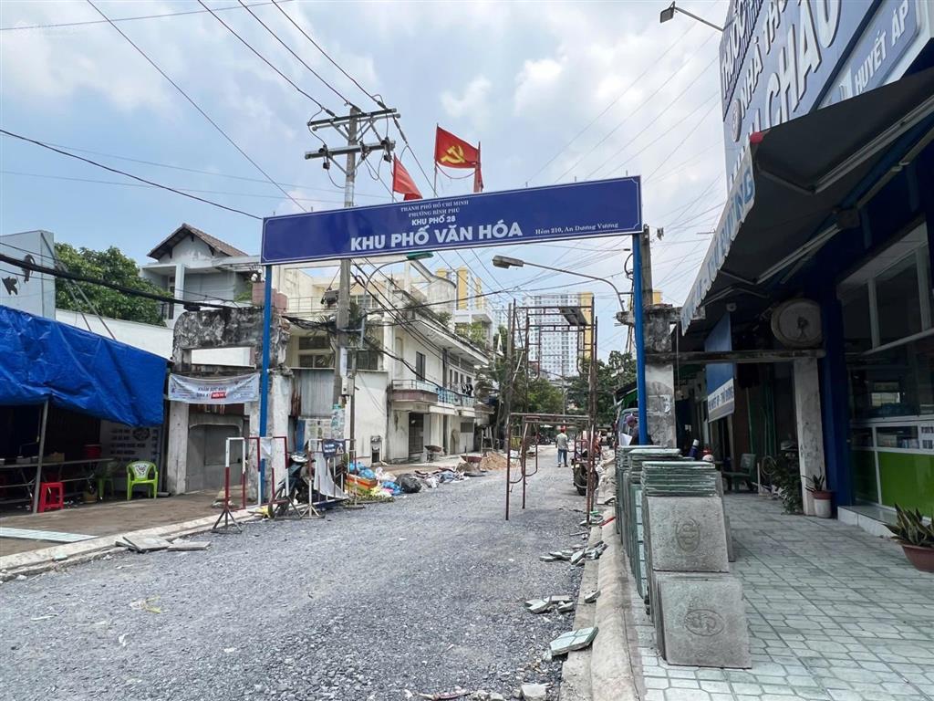 Đất nền hẻm xe tải 10m an dương vương sát võ văn kiệt 72m2 giá tốt đầu tư