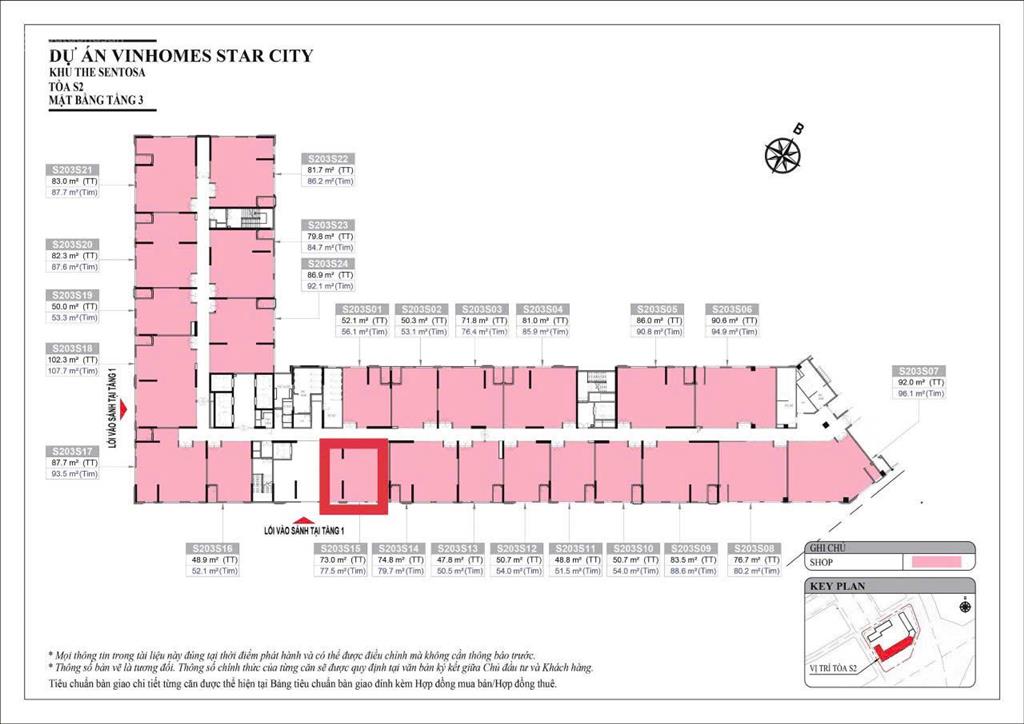Shophouse khối đế tòa s2 mặt đại lộ nguyễn hoàng tầng 03s15 cơ hội đầu tư tại vinhomes thanh hóa