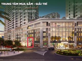 Shop tầng 1  2 mặt đại lộ nguyễn hoàng the sentosa vinhomes vị trí vàng đón dòng tiền