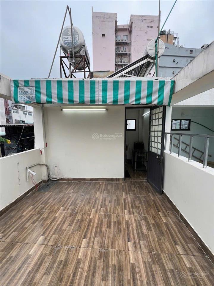 Nhà mới đẹp  phạm ngũ lão  3,2x7,5m  trệt 2 lầu có sân thượng chill  2pn 3wc  15 triệu tl